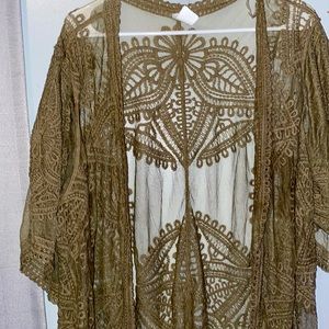 Short sleeve cardigan L-xl